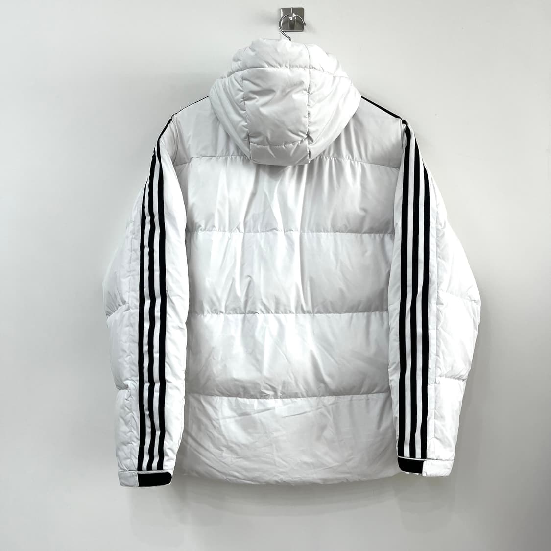 아디다스 덕다운 화이트 숏패딩 자켓 상품이미지3