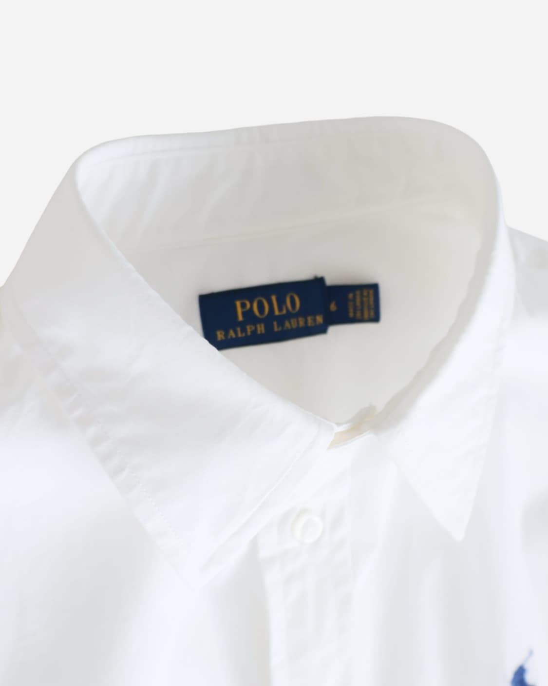 Polo Ralph Lauren White Snap Button Shir 상품이미지4