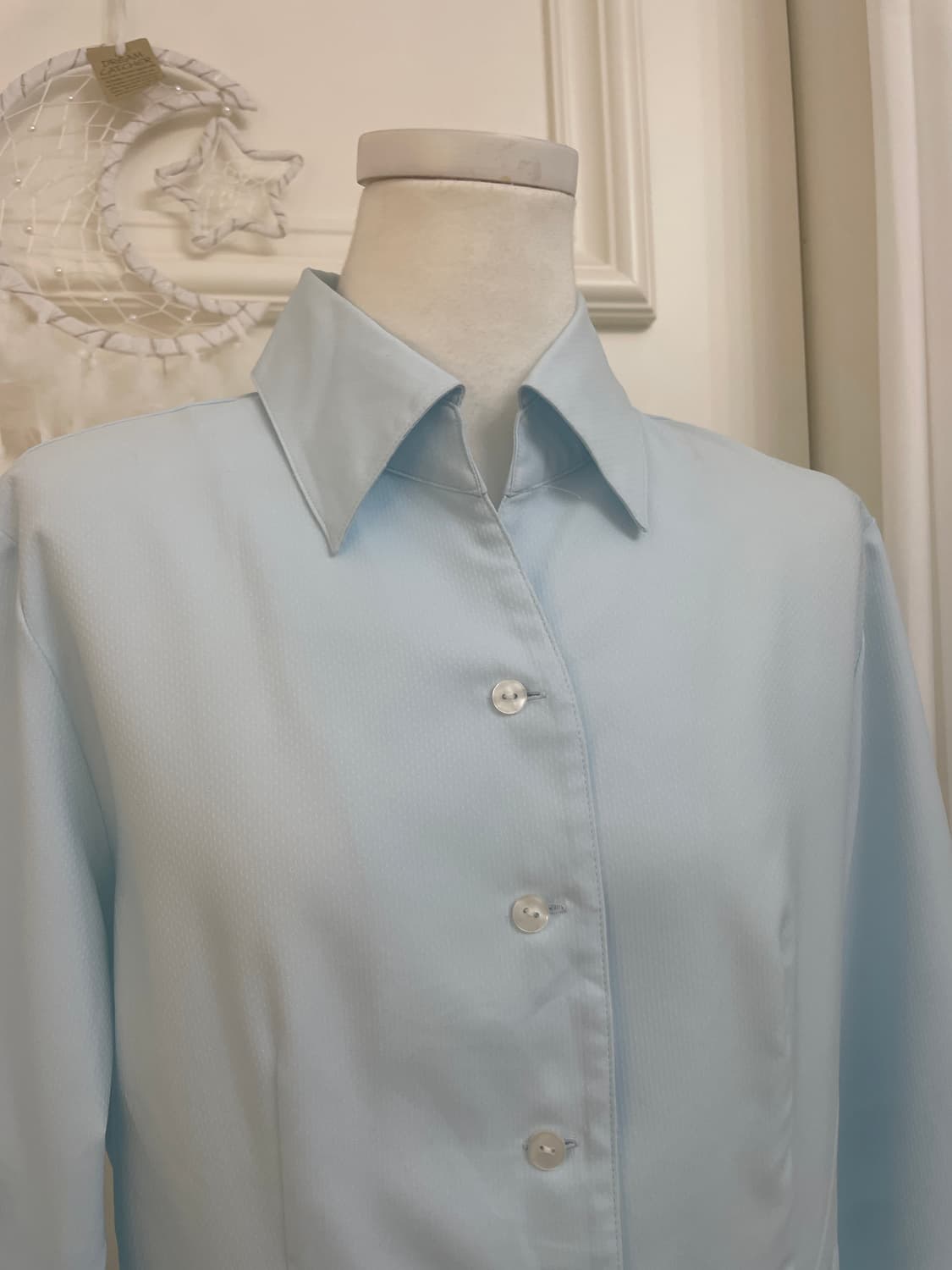 summer blue basic line shirt(size-13) 상품이미지6