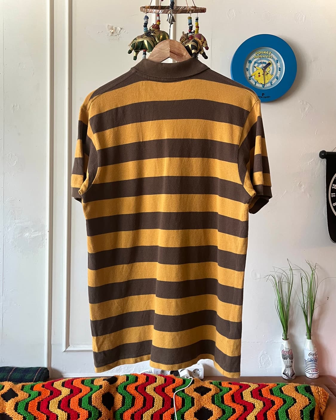1990s FRED PERRY Old Stripe 1/2 PK-Shirt 상품이미지6