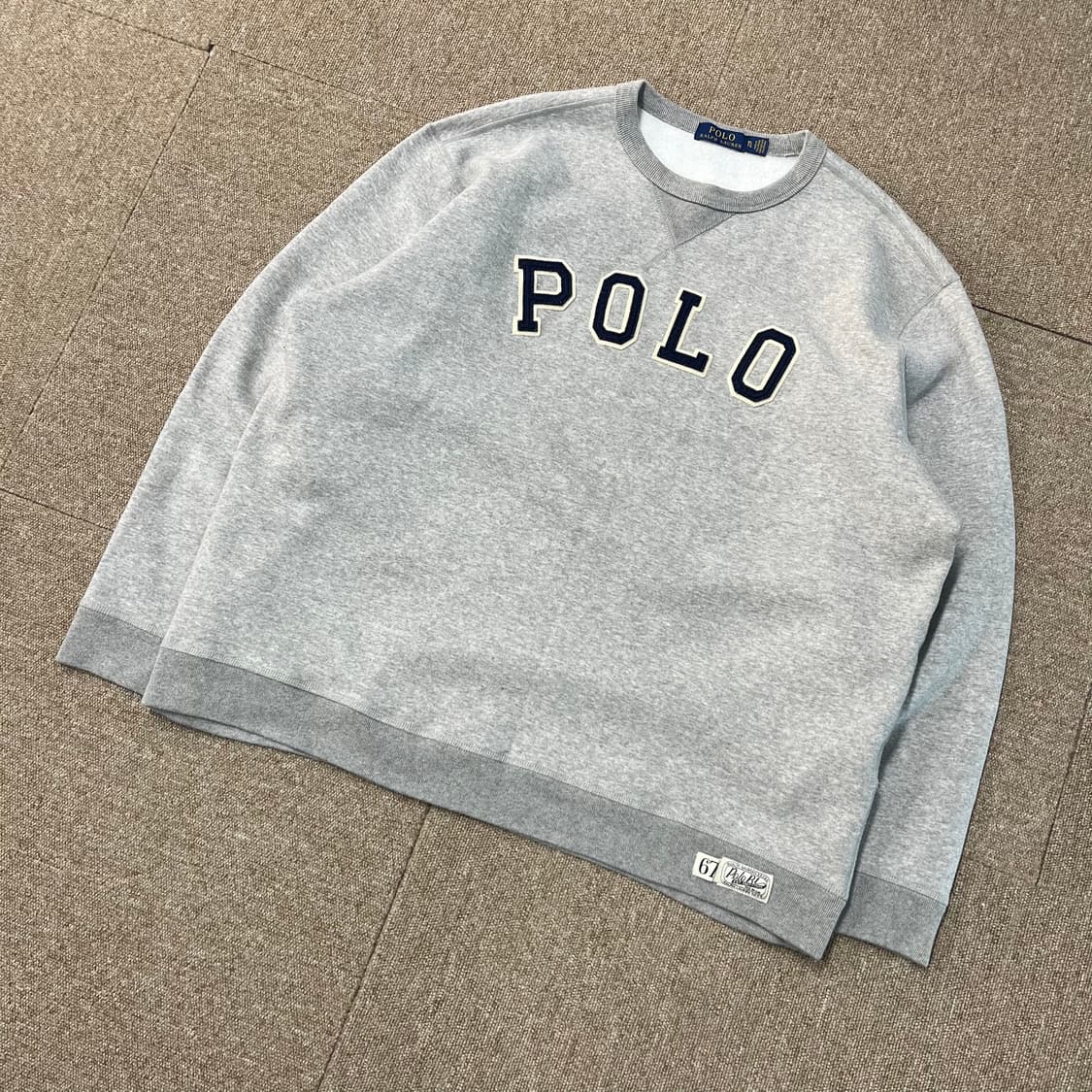 폴로 랄프로렌 빅로고 맨투맨 상품이미지1