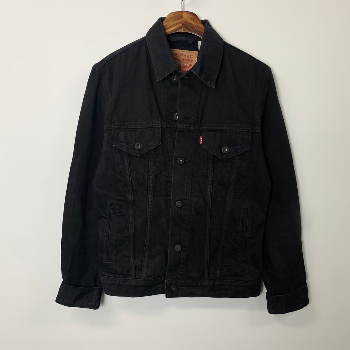 리바이스 레드탭 블랙 데님 자켓 상품이미지3