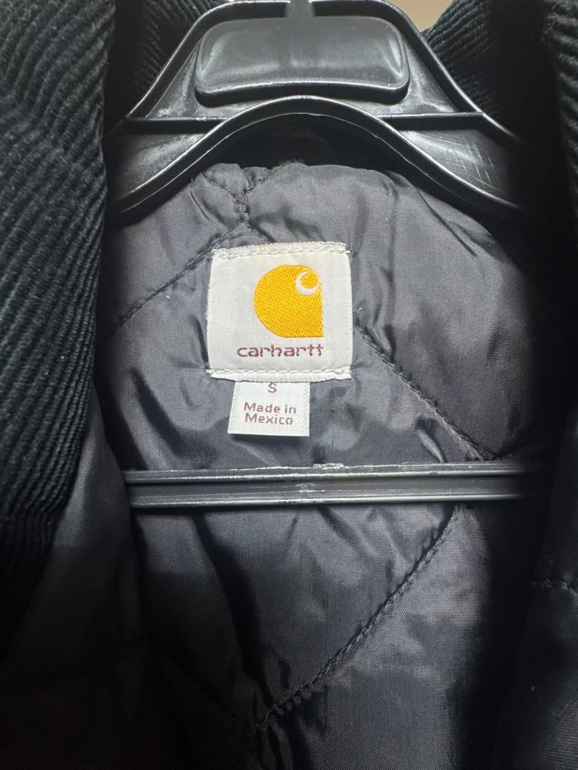 칼하트 루즈핏 워크자켓 블랙 S 상품이미지2