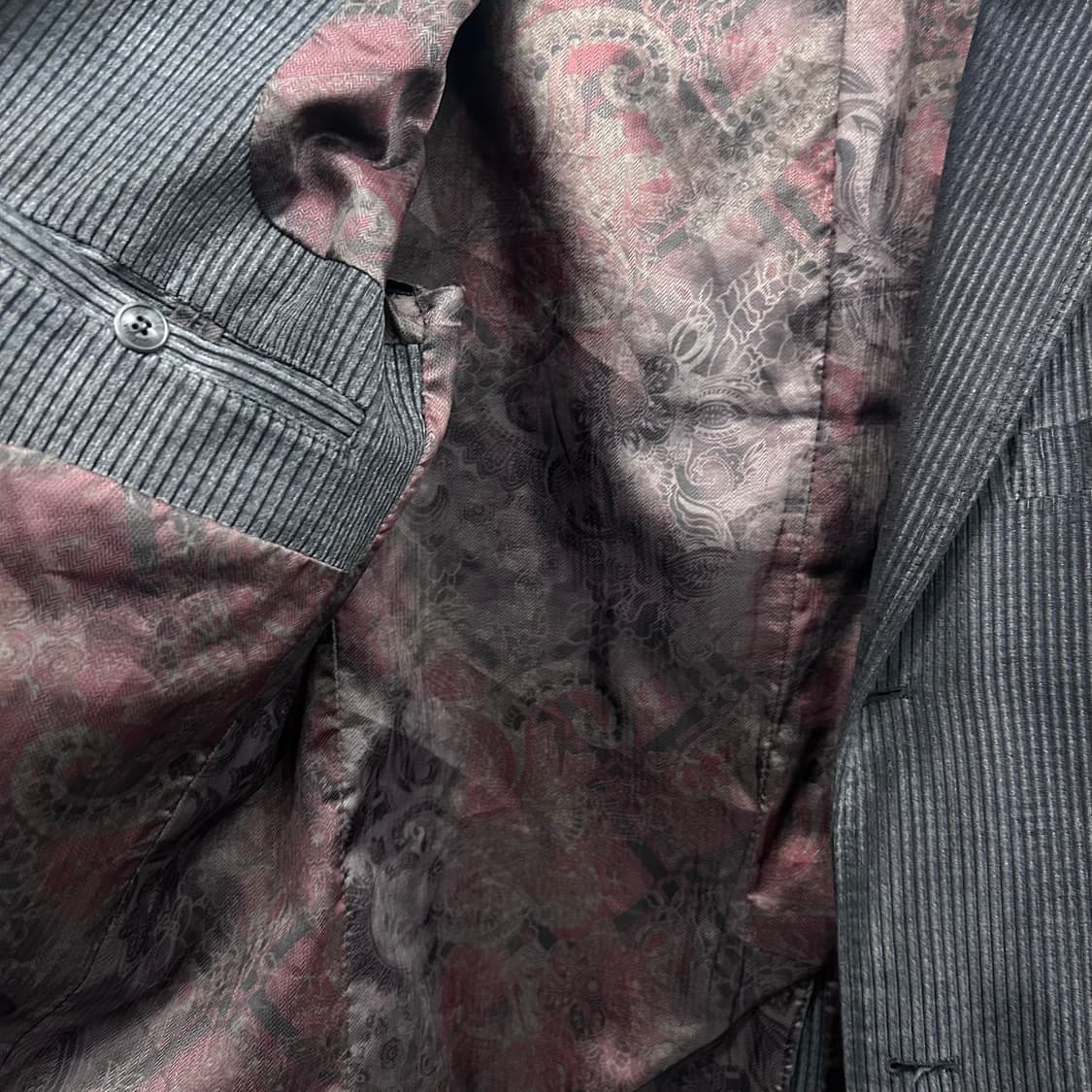 발렌시아 코듀로이 투버튼 클래식 블레이져 상품이미지4