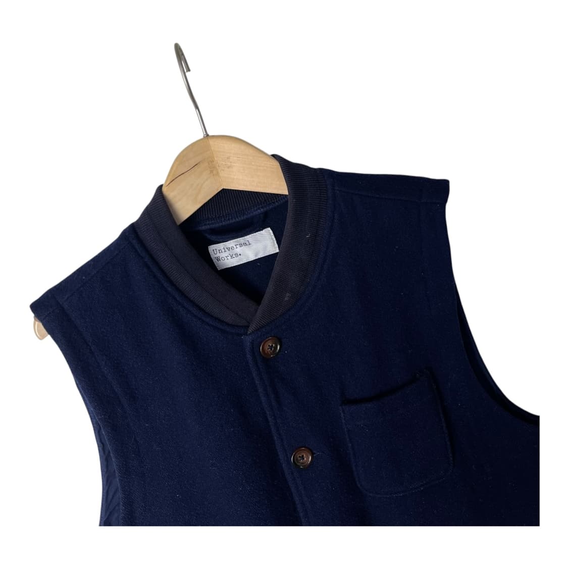 [Universal Works] 유니버셜웍스 울 베스트 상품이미지3