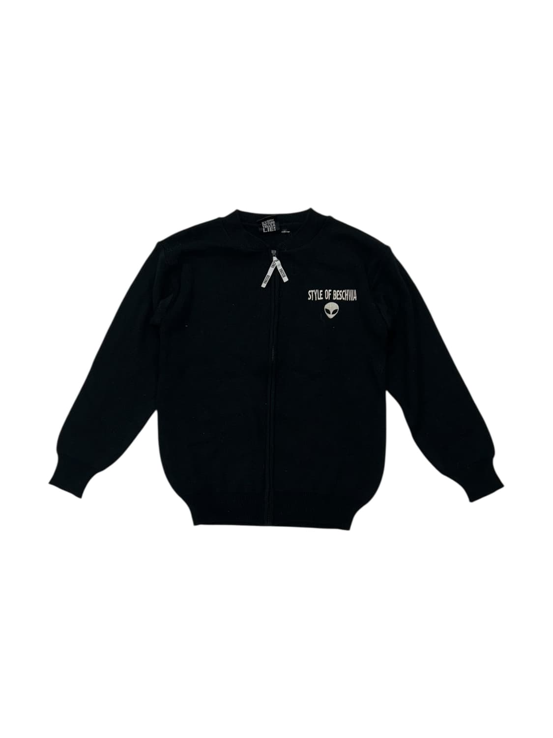 90s Beschwa 니트 집업 가디건 상품이미지1