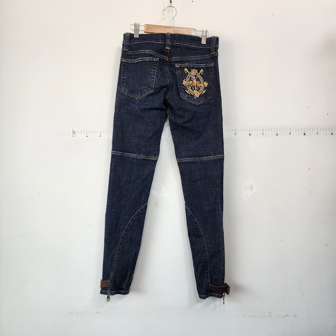 폴로 랄프로렌 다크 데님 바이커 스키니진 상품이미지3