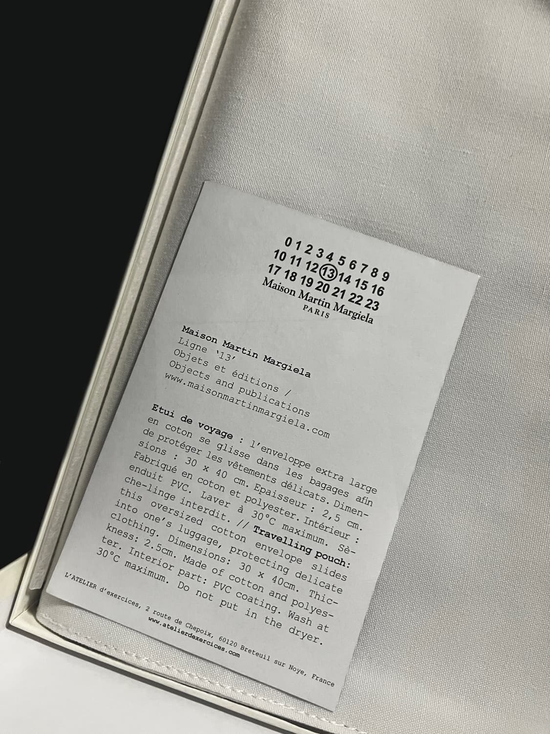 Maison Martin Margiela 13 트레블링파우치 상품이미지3