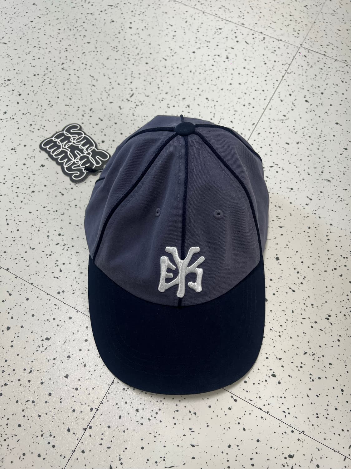 예스아이씨 볼캡 Piping Sports Cap Violet 상품이미지2