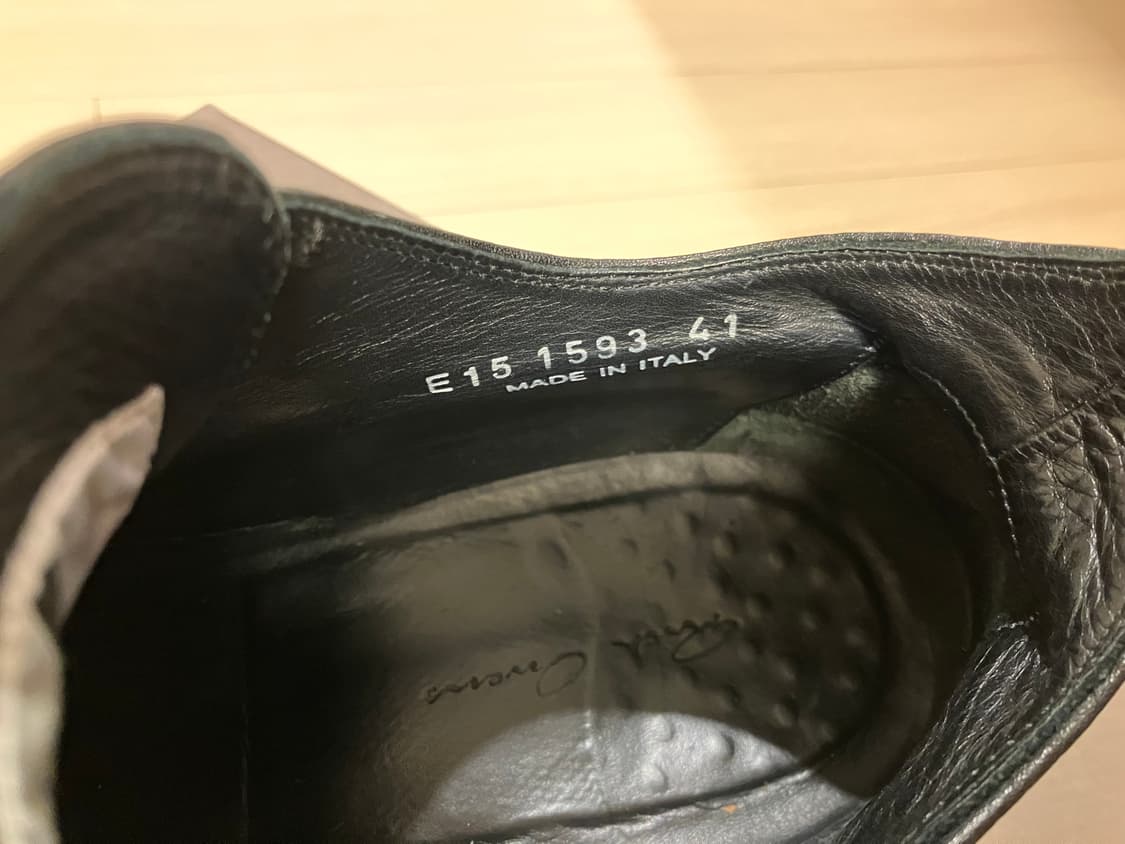 릭오웬스 라몬즈 로우 레더 뱀피 41 상품이미지2