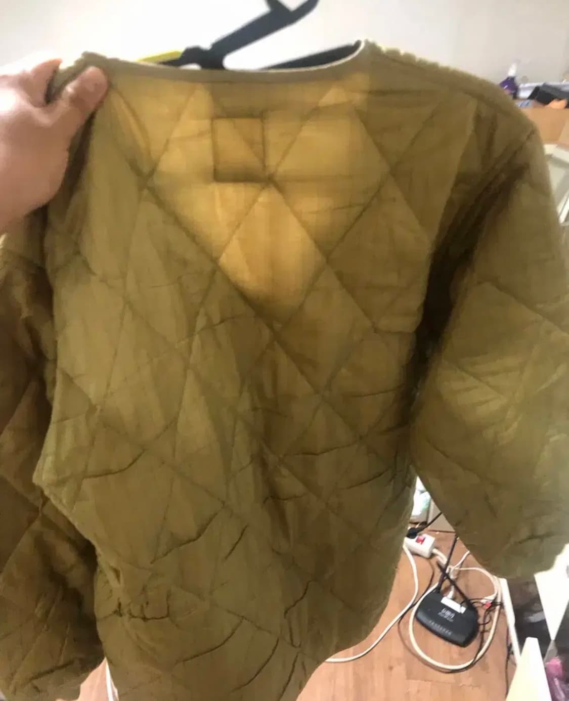 군용 구형 노란 깔깔이m 95-100 상품이미지3