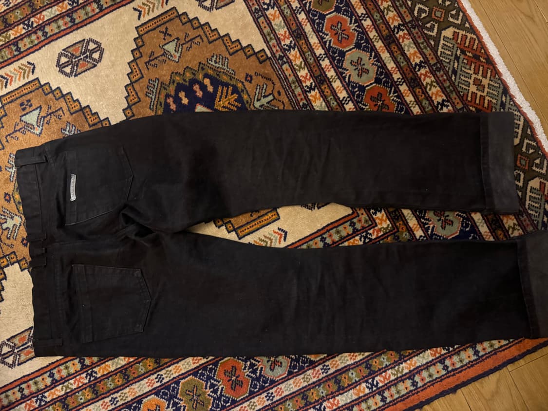 크롬하츠 데님 블랙진 상품이미지9