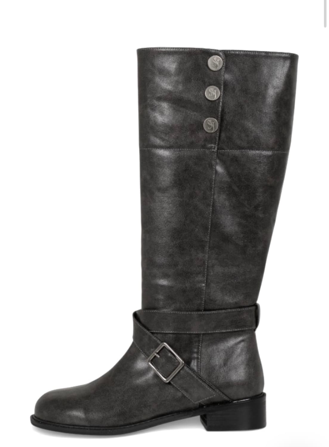 시너진 폴디드 버클 부츠 차콜 245 상품이미지2