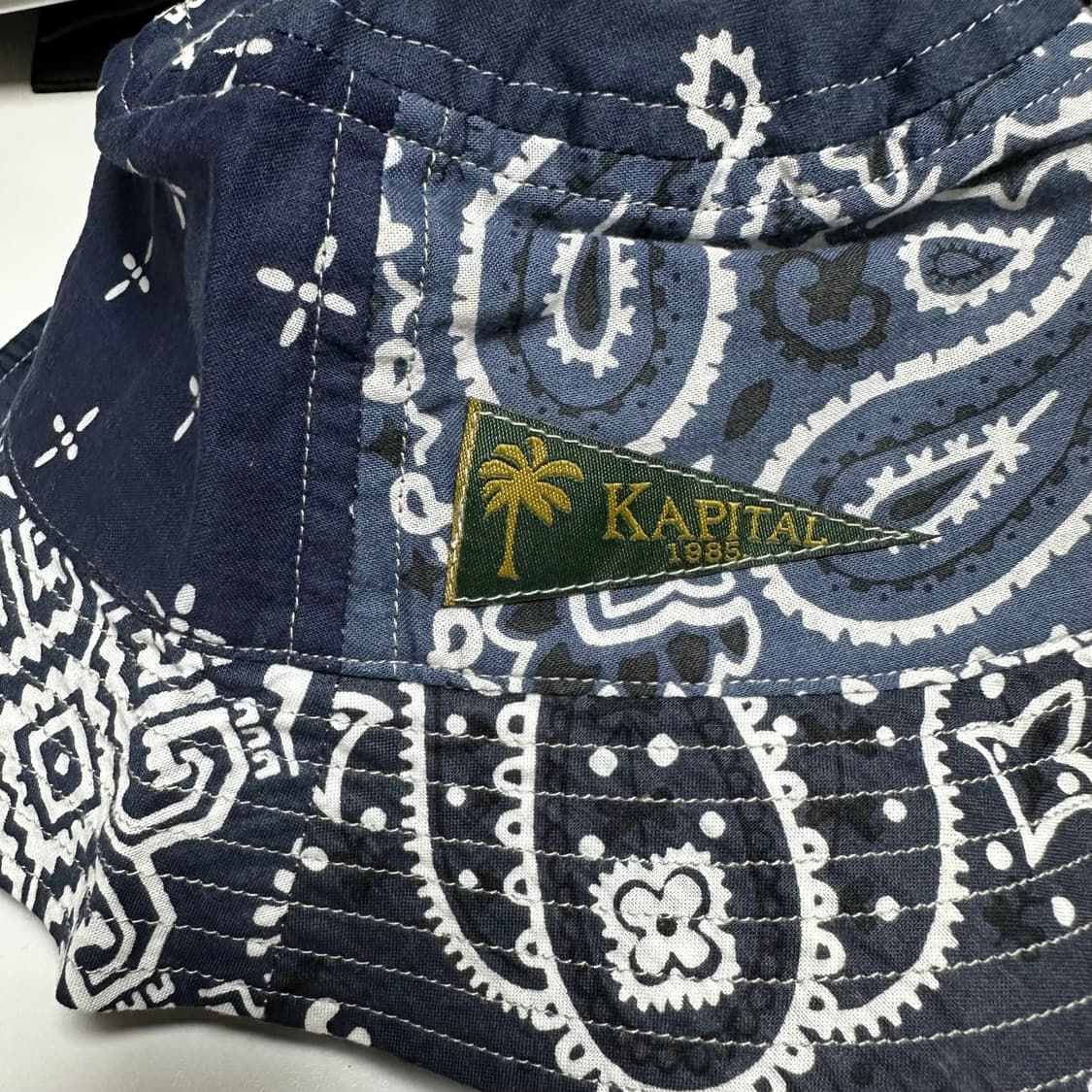 캐피탈 반다나 패치워크 롱 칼라 버킷햇 상품이미지3