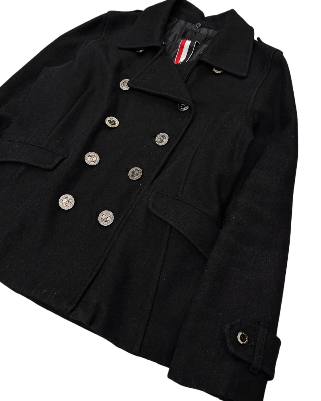 anchor button pea coat 상품이미지2