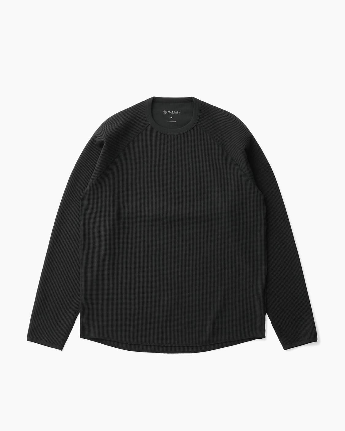 골드윈 와플 라이트 롱슬리브 블랙 4 상품이미지1