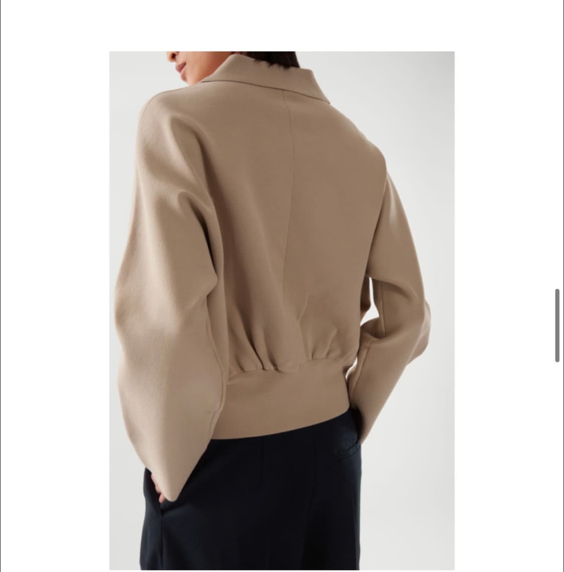 COS 크롭 가디건 s사이즈 상품이미지2