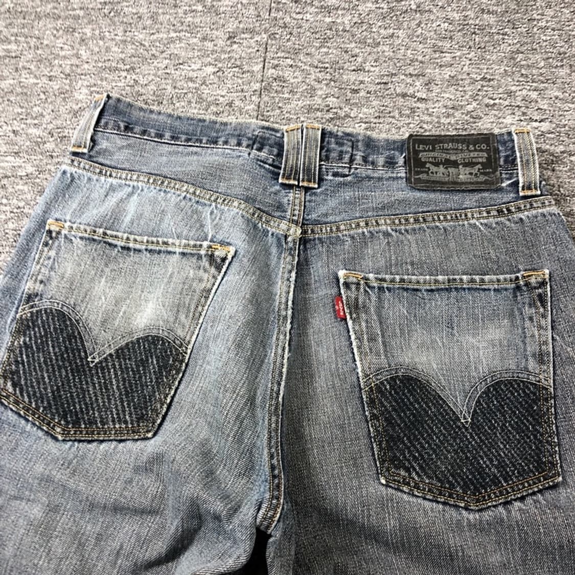 리바이스 빈티지 usa levi 레어템 569 스트레이트 루즈 데님팬츠 상품이미지6