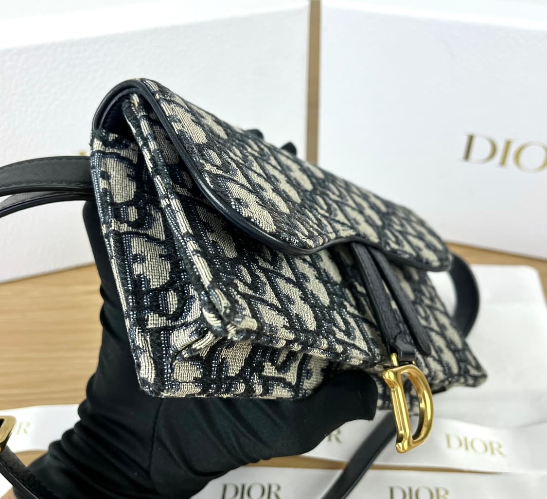 디올 오블리크 새들 벨트백  상품이미지6