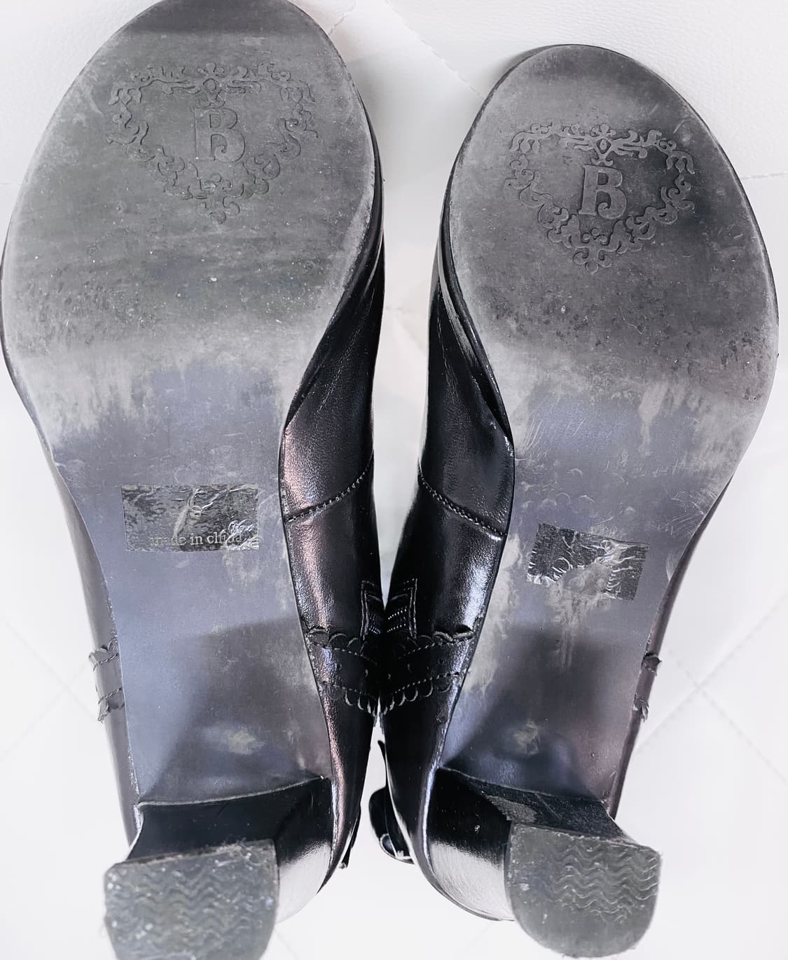 베이비더스타샤인 고전 브라운 리본 부츠 S사이즈 상품이미지5