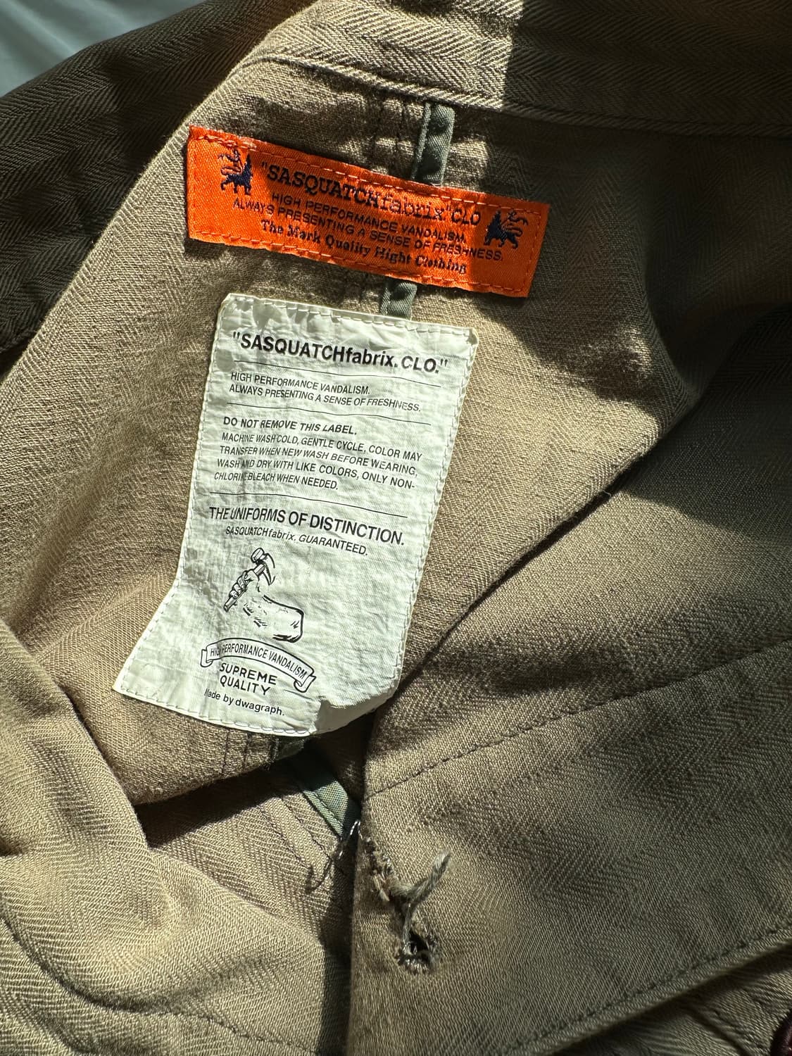 사스콰치패브릭스 아라베스크 자켓 상품이미지4