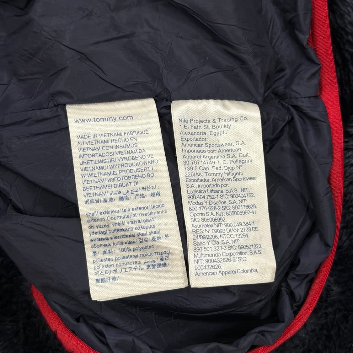 타미힐피거 테디 플리스 후리스 자켓 네이비 M 상품이미지5