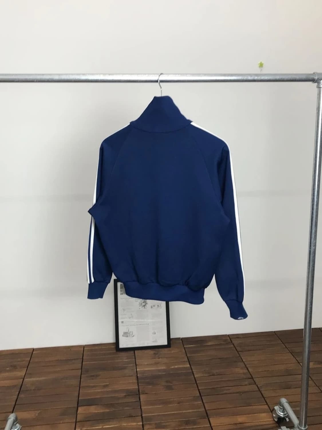 90’s Adidas Trefoil Track Jacket Navy 상품이미지5