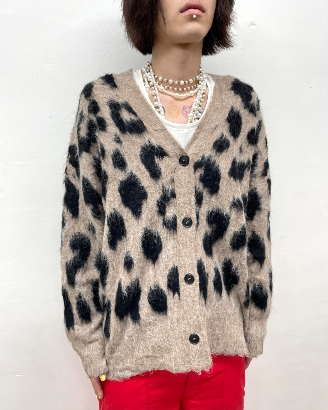 Leopard Loose Fur Cardigan 상품이미지3