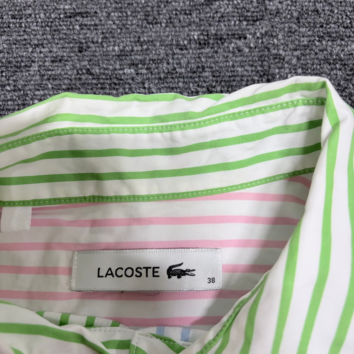 라코스테 멀티컬러 스트라이프 셔츠 상품이미지4