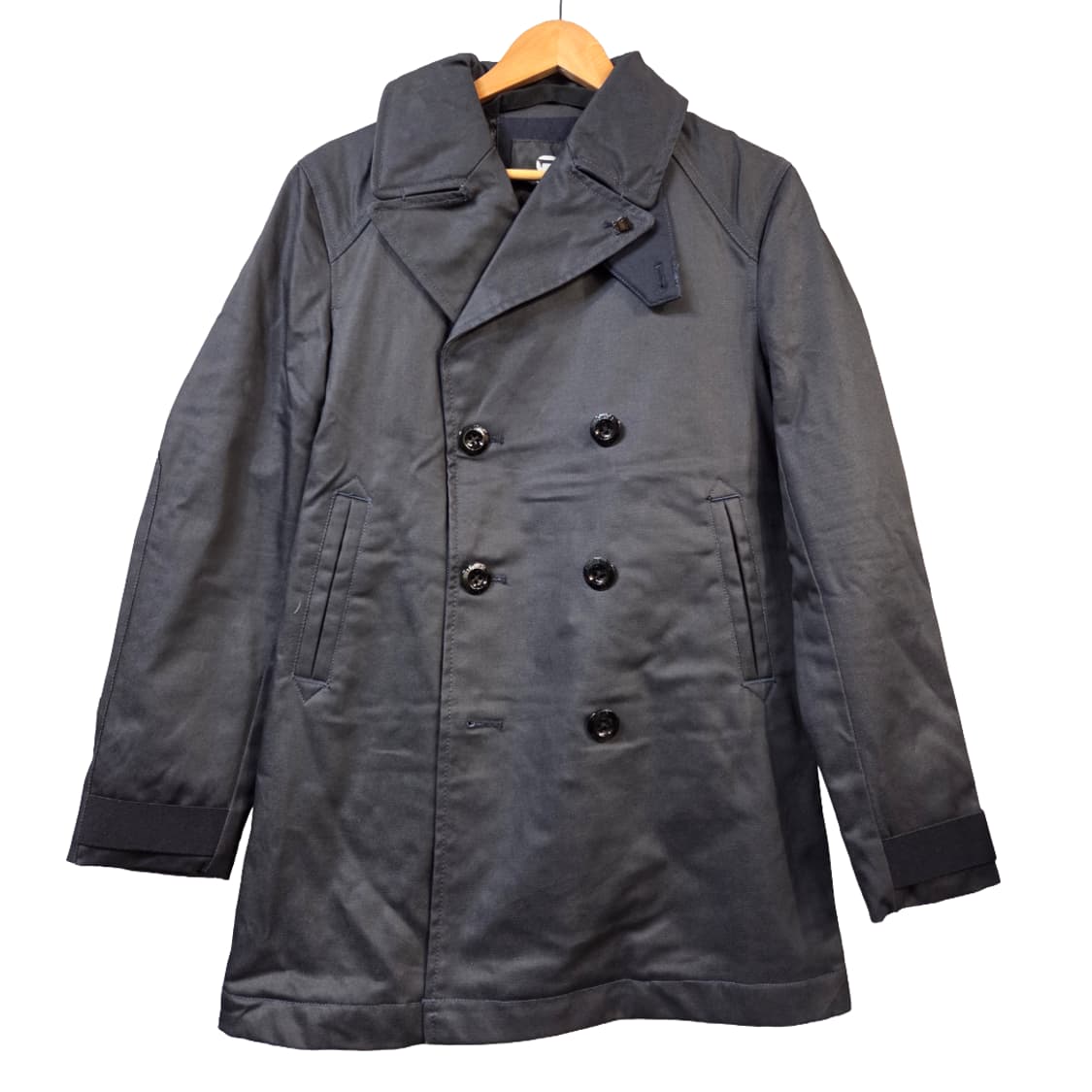 G-Star RAW 블랙 더블 버튼 코트(XS) 상품이미지1