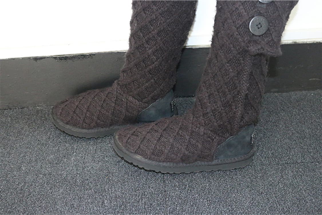 어그 케이블 니트 롱부츠  상품이미지7