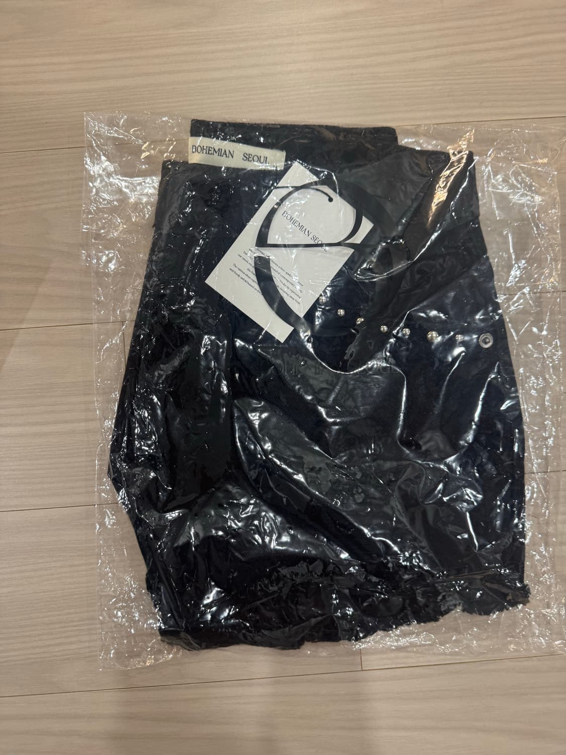 보헤미안 서울 스터드 쇼츠 m 상품이미지2