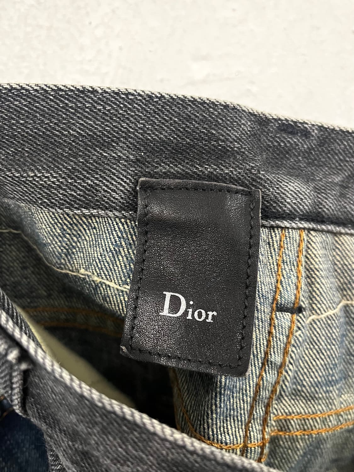 디올 옴므 06FW 에디 슬리먼 커머번드 데님 팬츠 상품이미지4