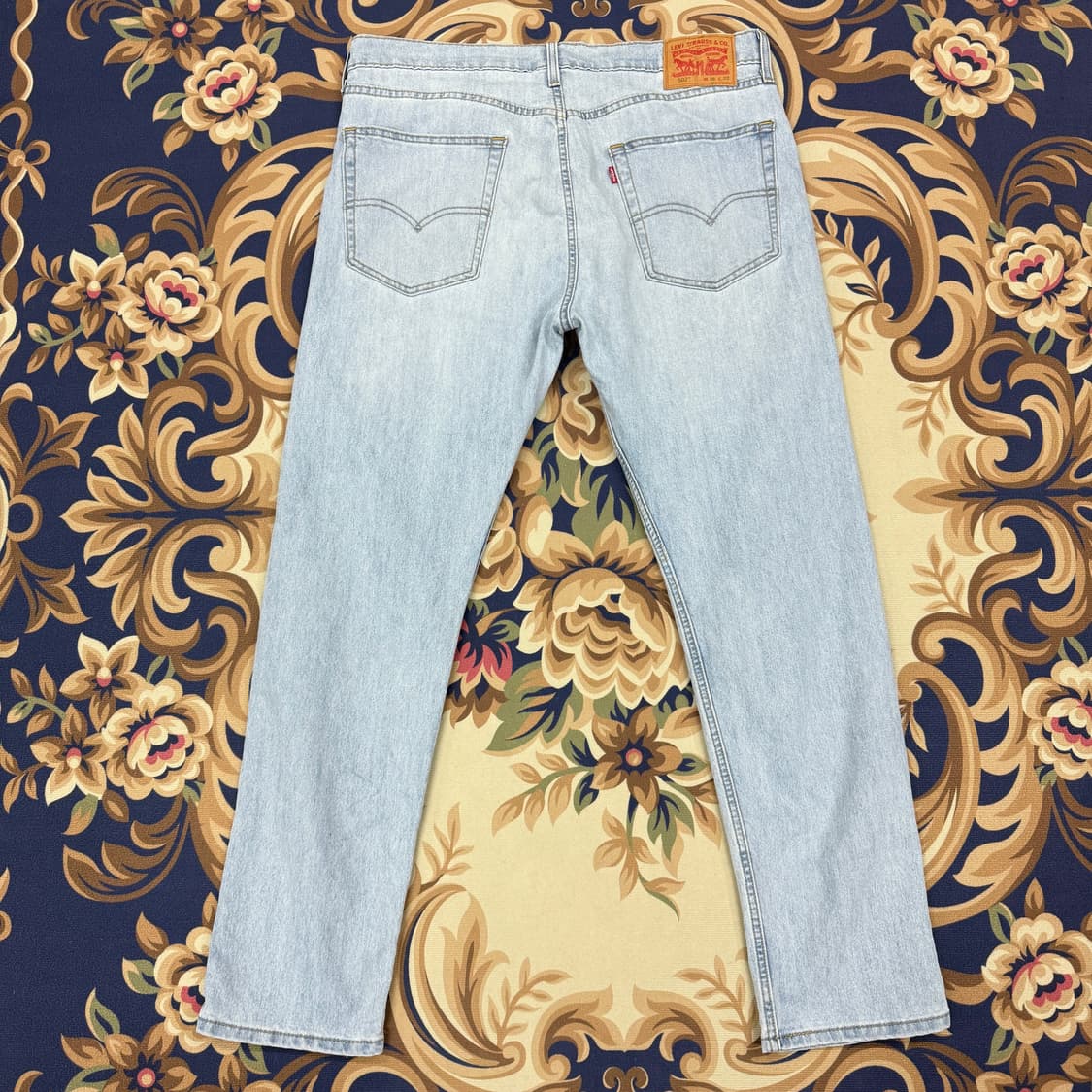 (36)리바이스 Levis 502 연청 데님팬츠 상품이미지1
