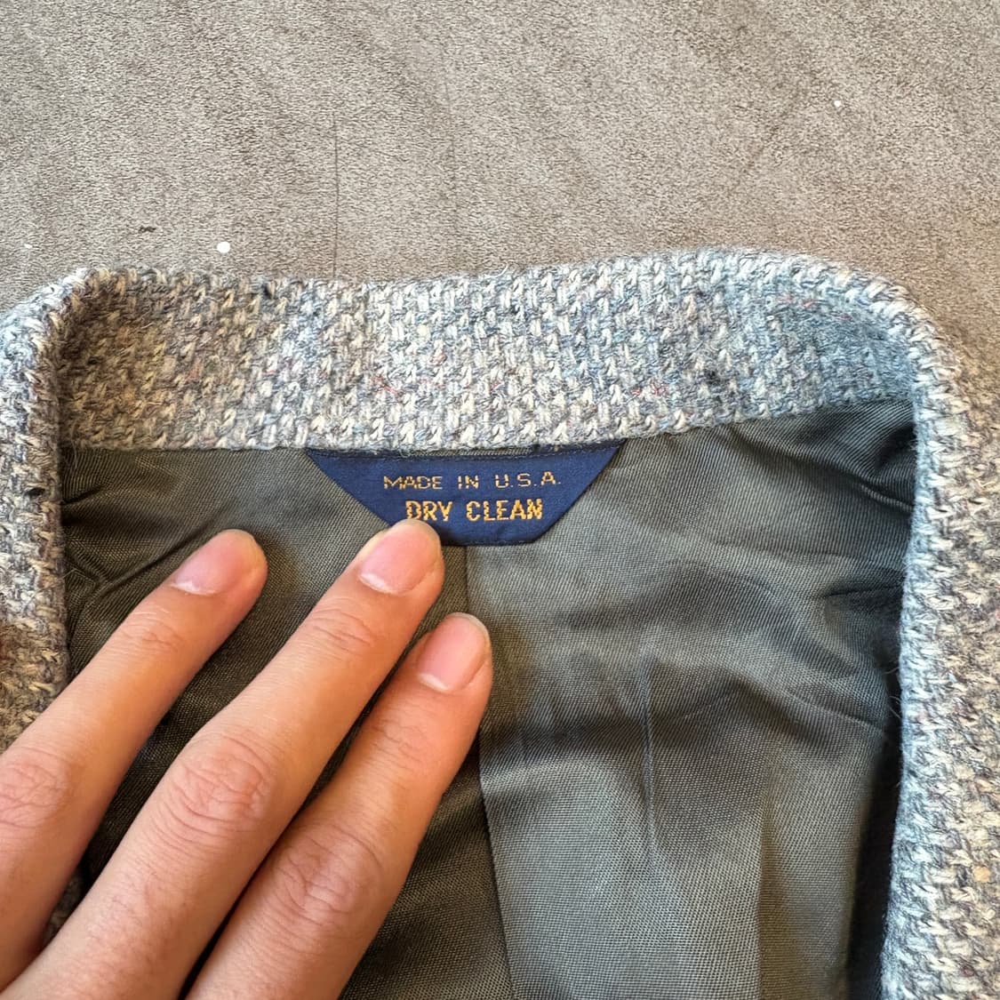 80년대 미국 생산 펜들턴 울 블레이저 자켓 상품이미지6