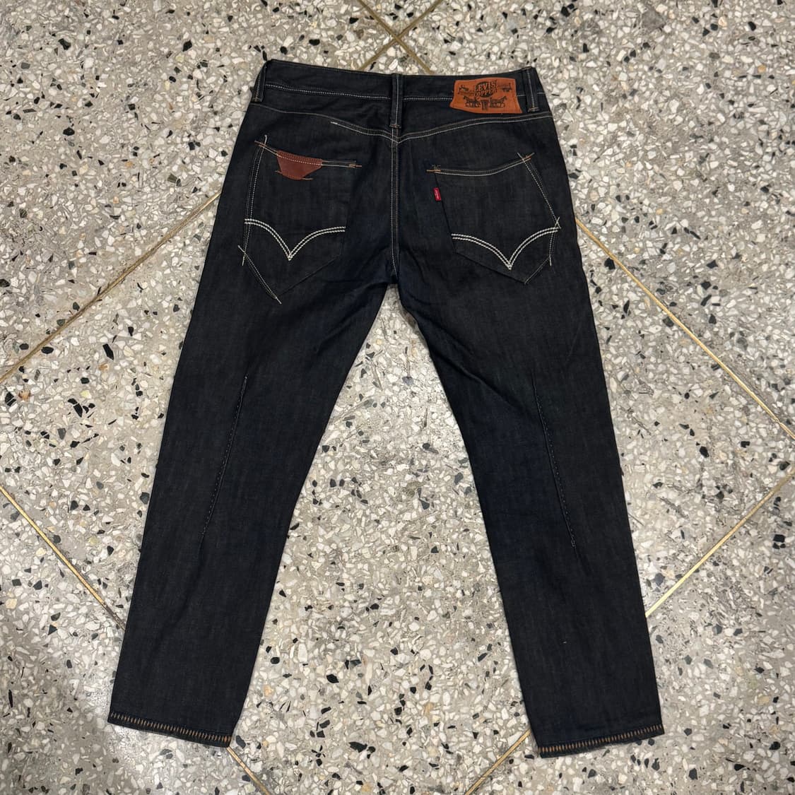 Levi's copper 리바이스 쿠퍼 생지 워싱 데님 팬츠 상품이미지5