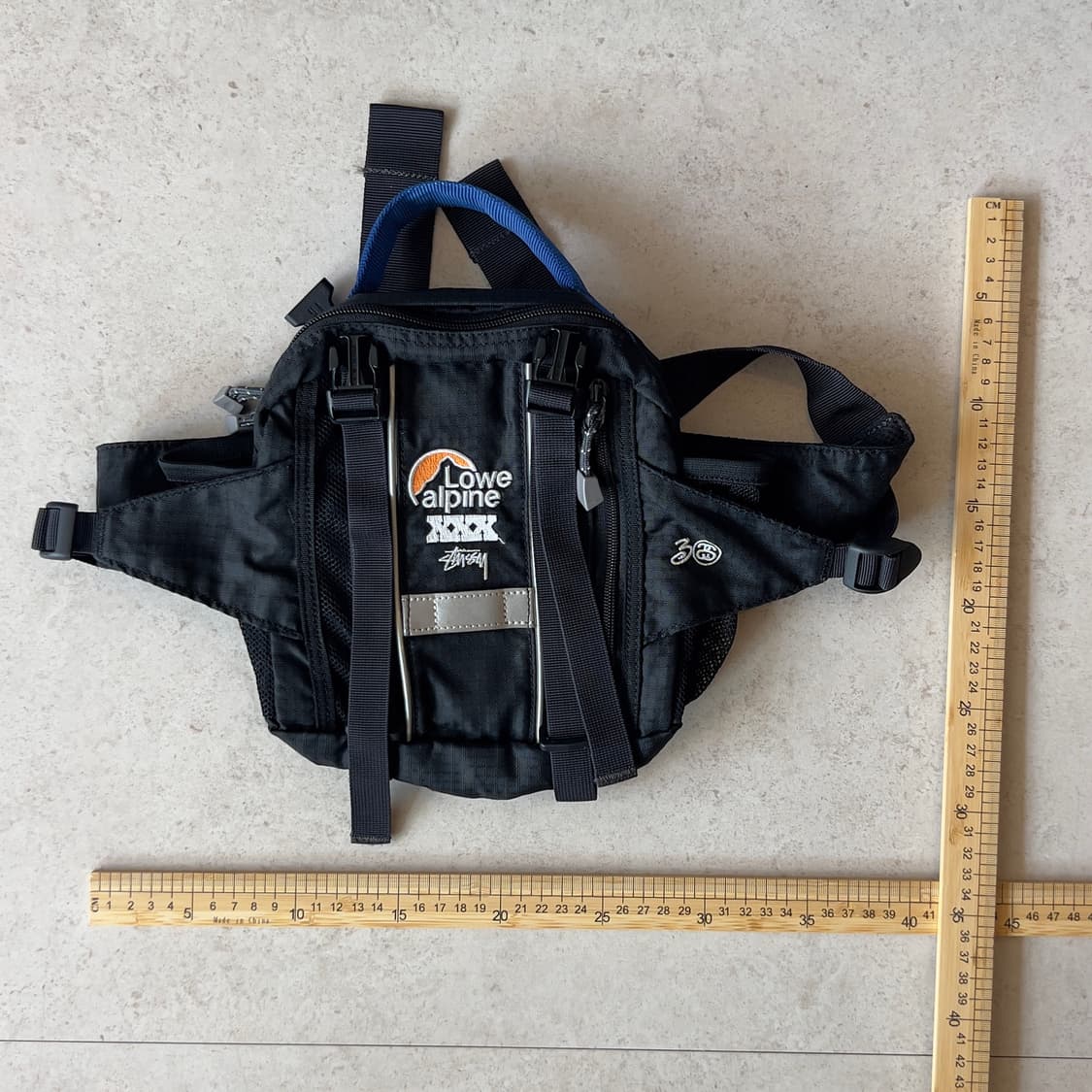 빈티지 00s Stussy Lowe Alpine 힙백 상품이미지10