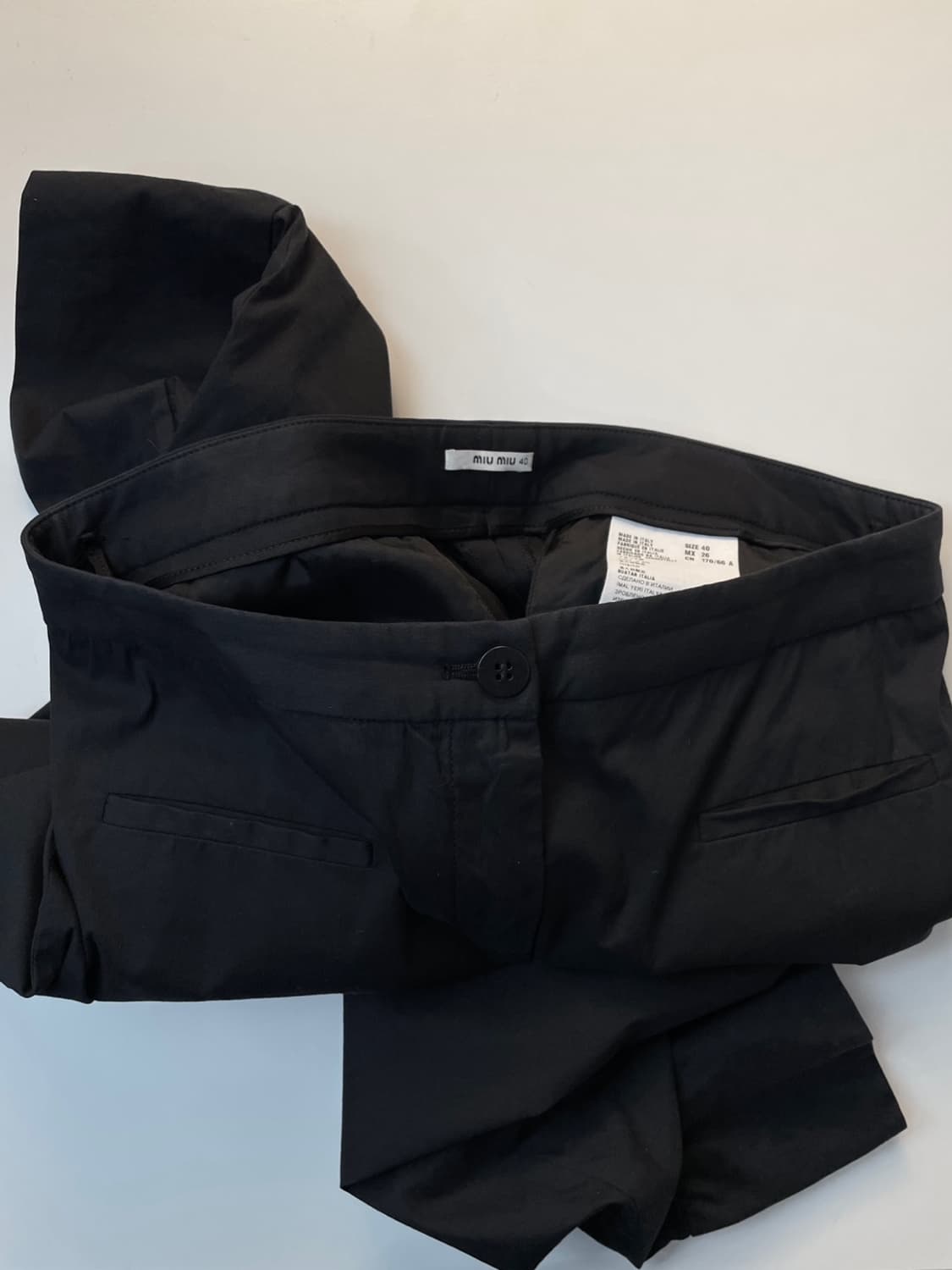 미우미우 카프리 팬츠 상품이미지1