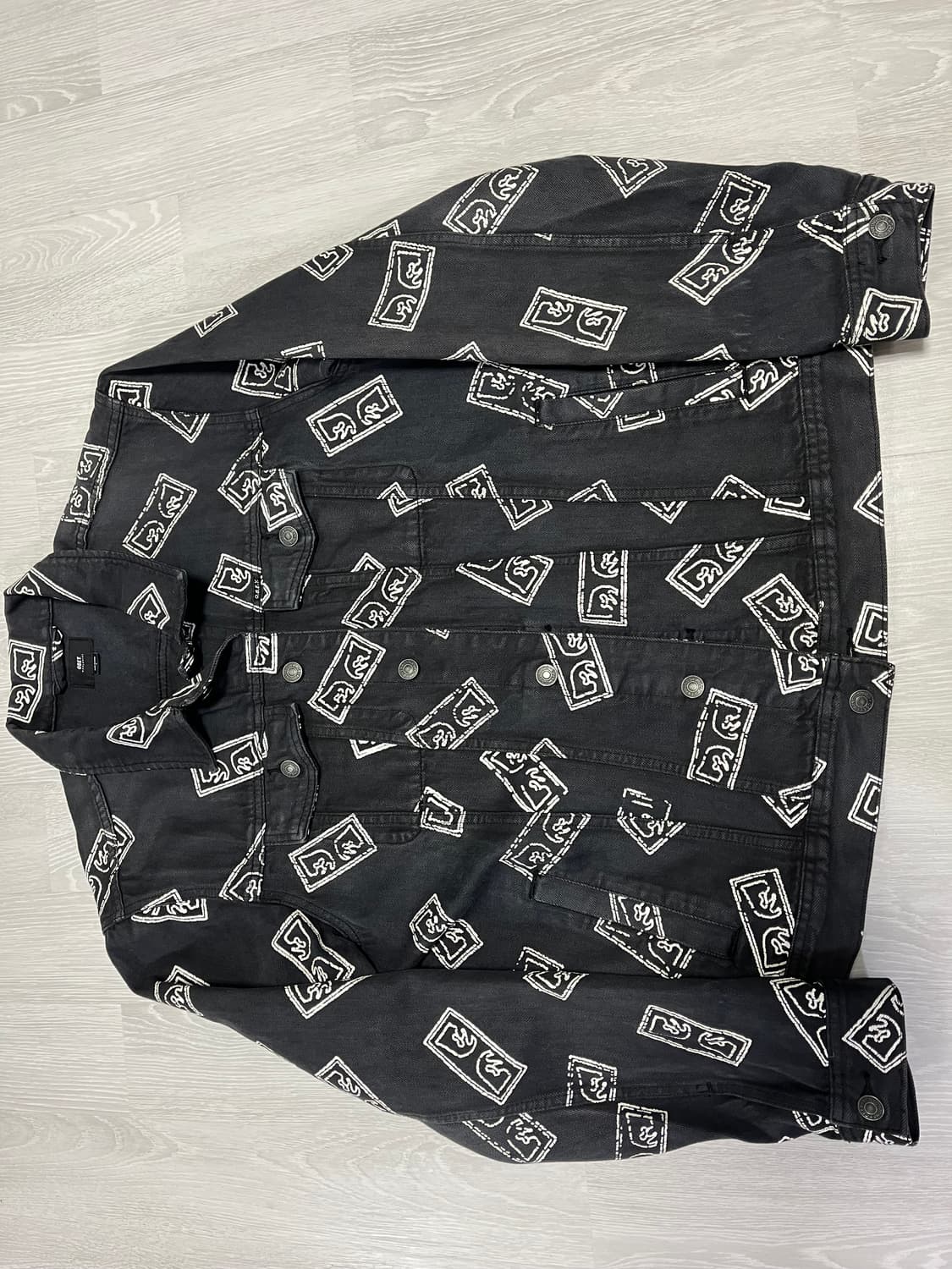 오베이 데님자켓 L 상품이미지1