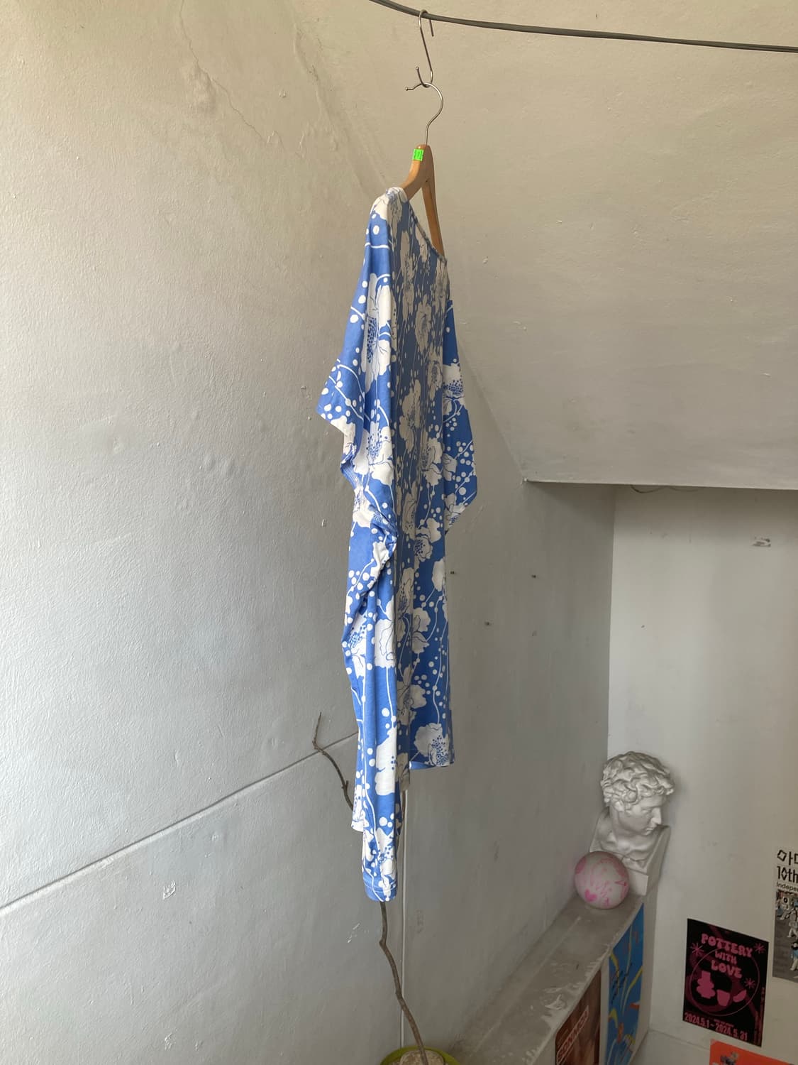 하와이안 패턴 오프숄더 상품이미지7