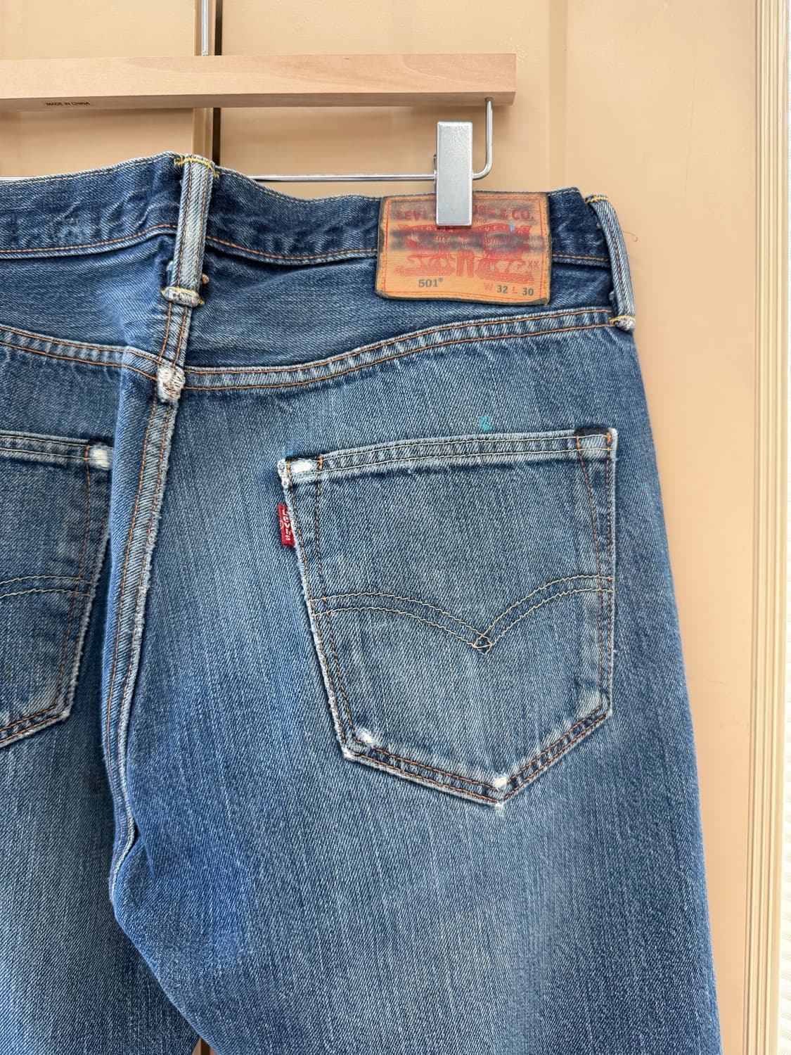 리바이스 501 vtg 데님 상품이미지8