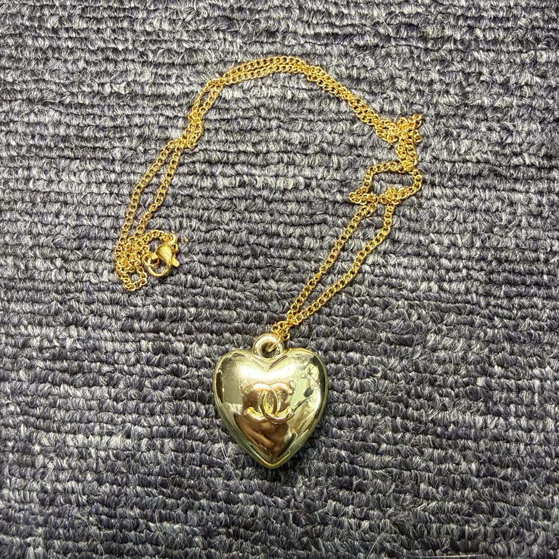 업사이클링 목걸이 골드 상품이미지1