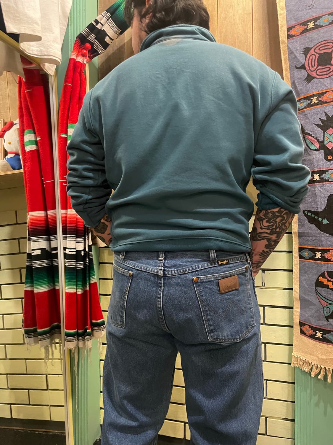 80's Vintage Wrangler Denim Pants USA 상품이미지3