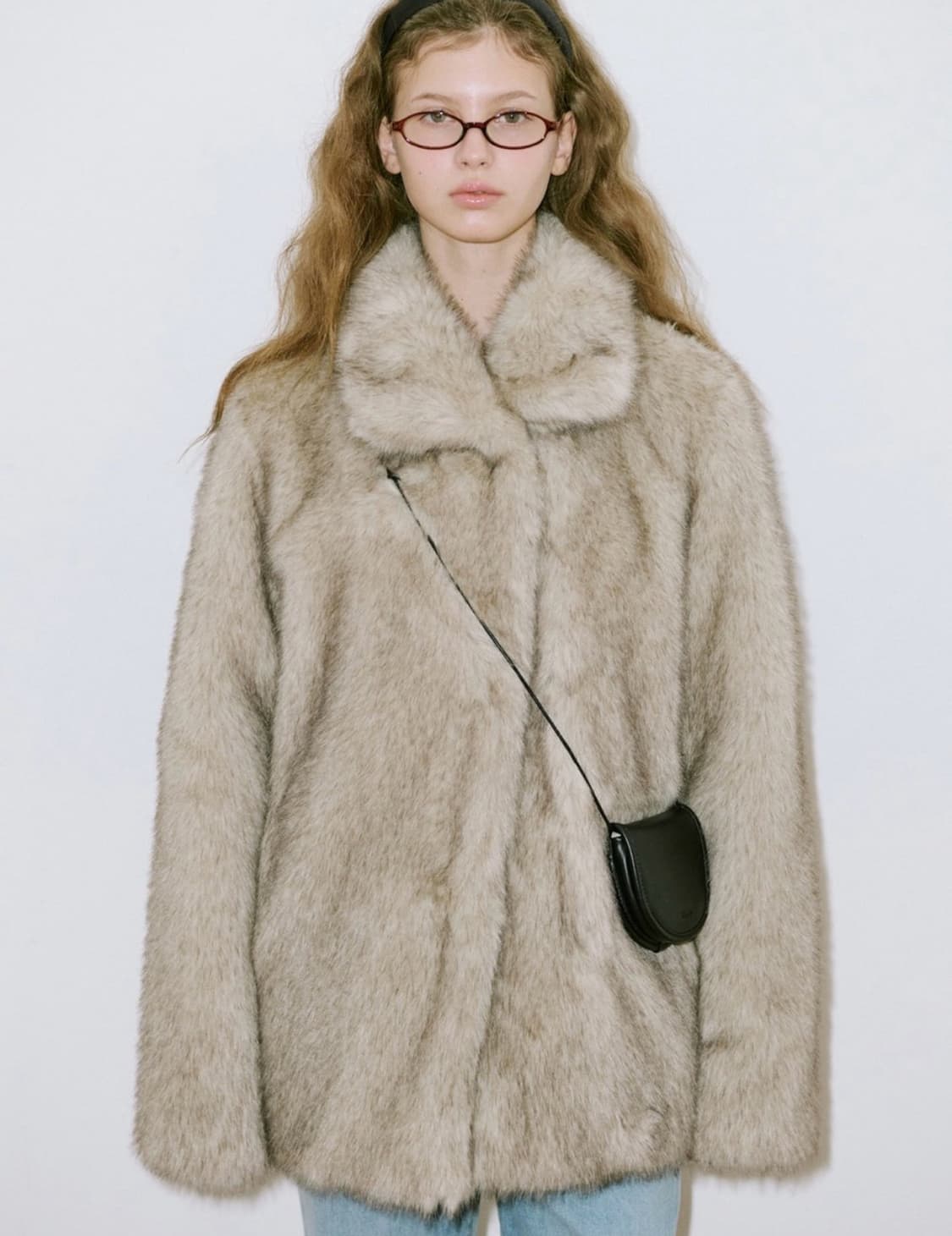 시눈 퍼자켓 애쉬브라운 OS 상품이미지1