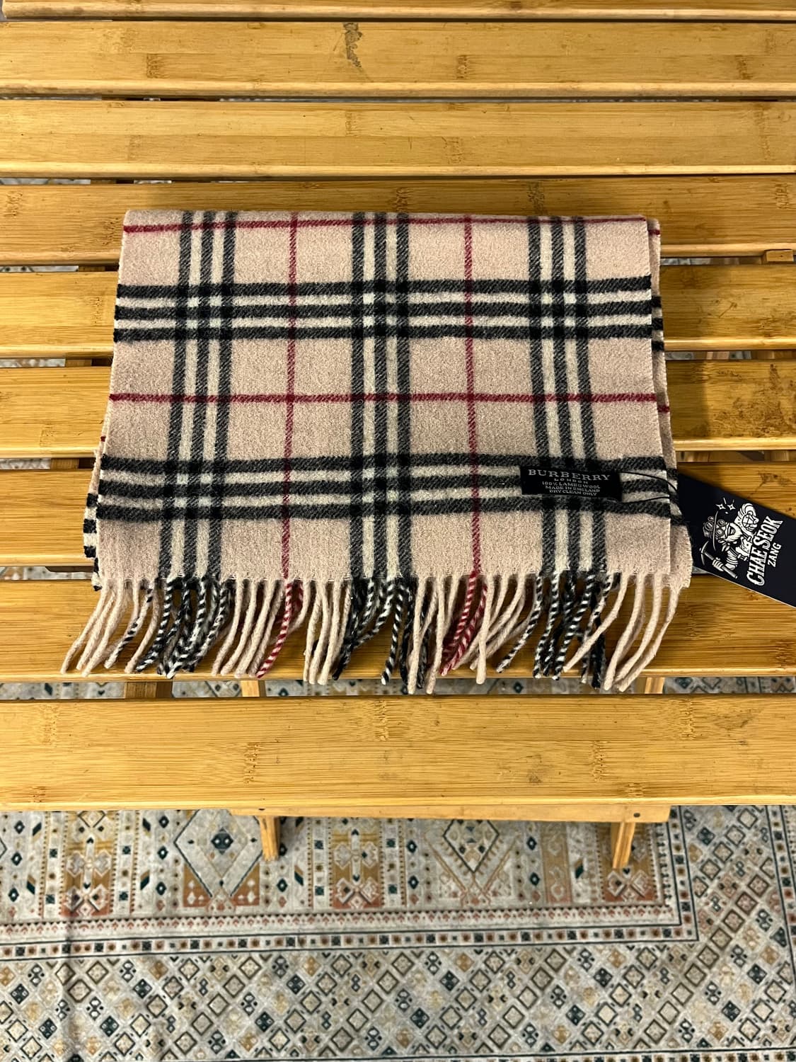 버버리 머플러 베이지 #csz1959 상품이미지1