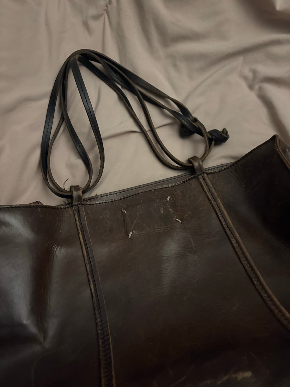 메종마르지엘라 2way 가죽 토트백 상품이미지1