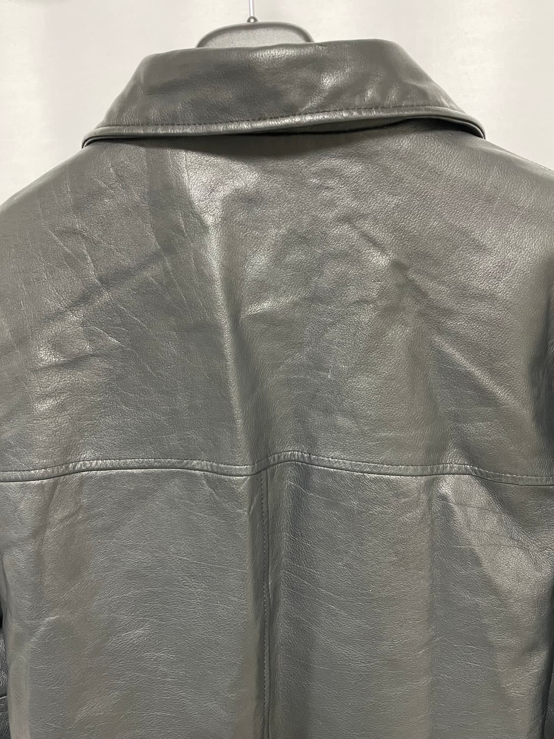 [D.O Archives] 90s 올드갭 레더 카코트 블랙(XL) 상품이미지5