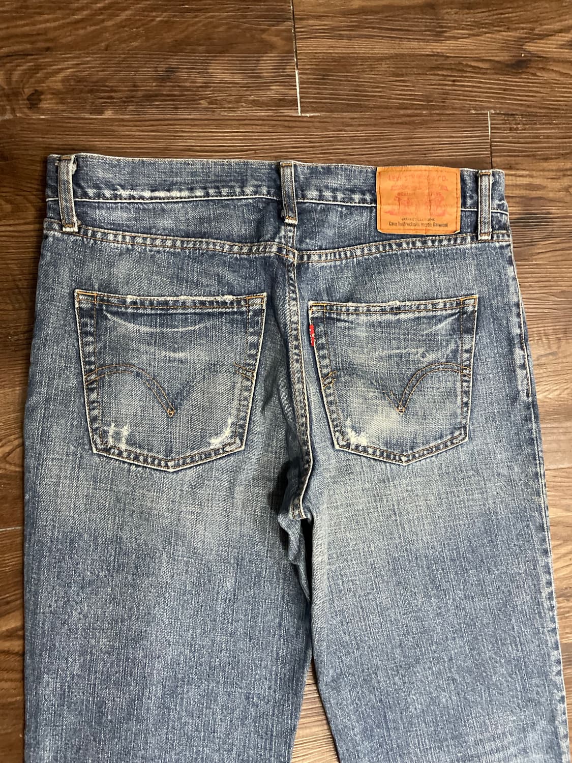 00s 리바이스 일본판 533 데님 팬츠 상품이미지8