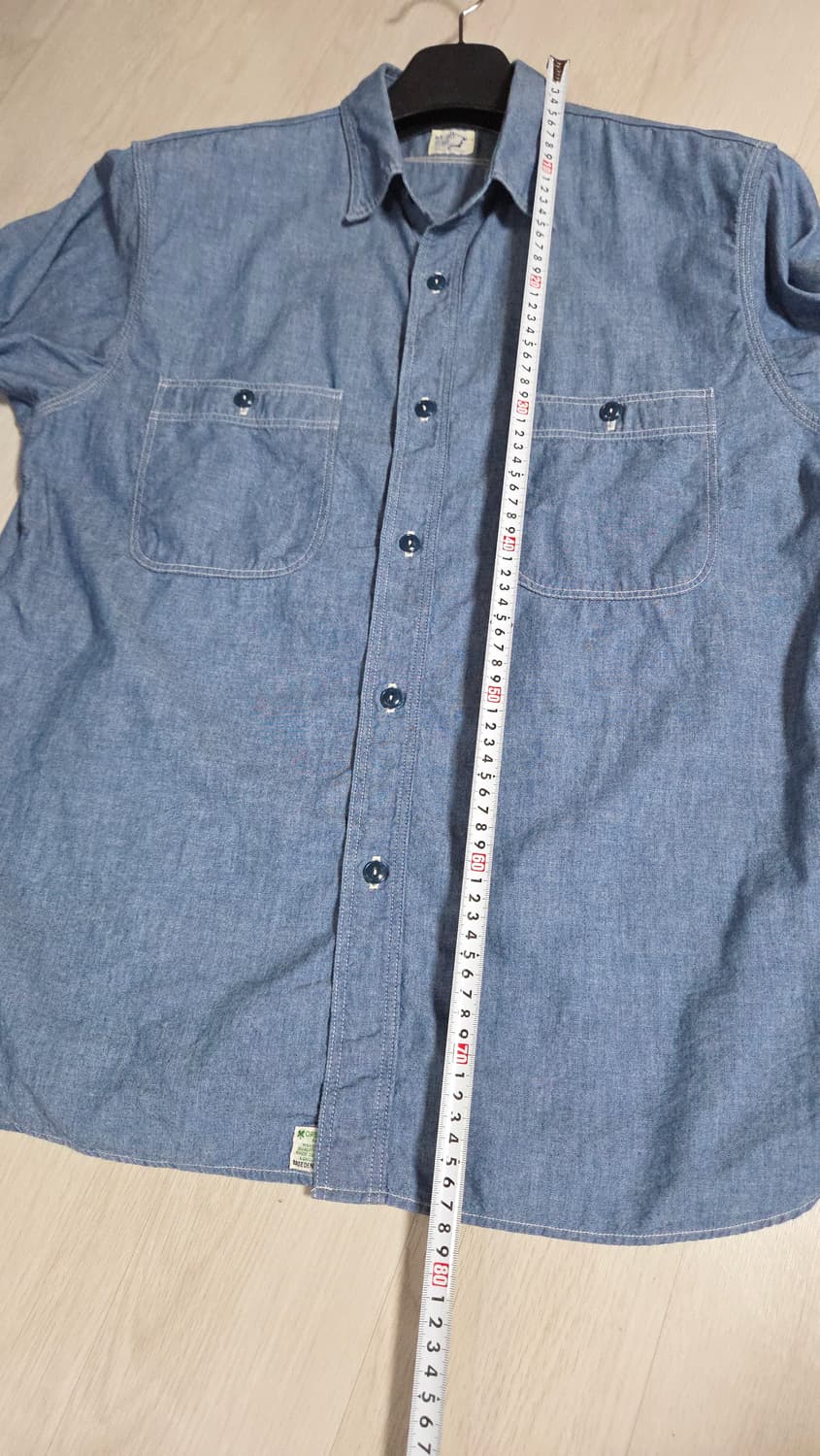 (착샷) 오어슬로우 샴브레이 셔츠 상품이미지7