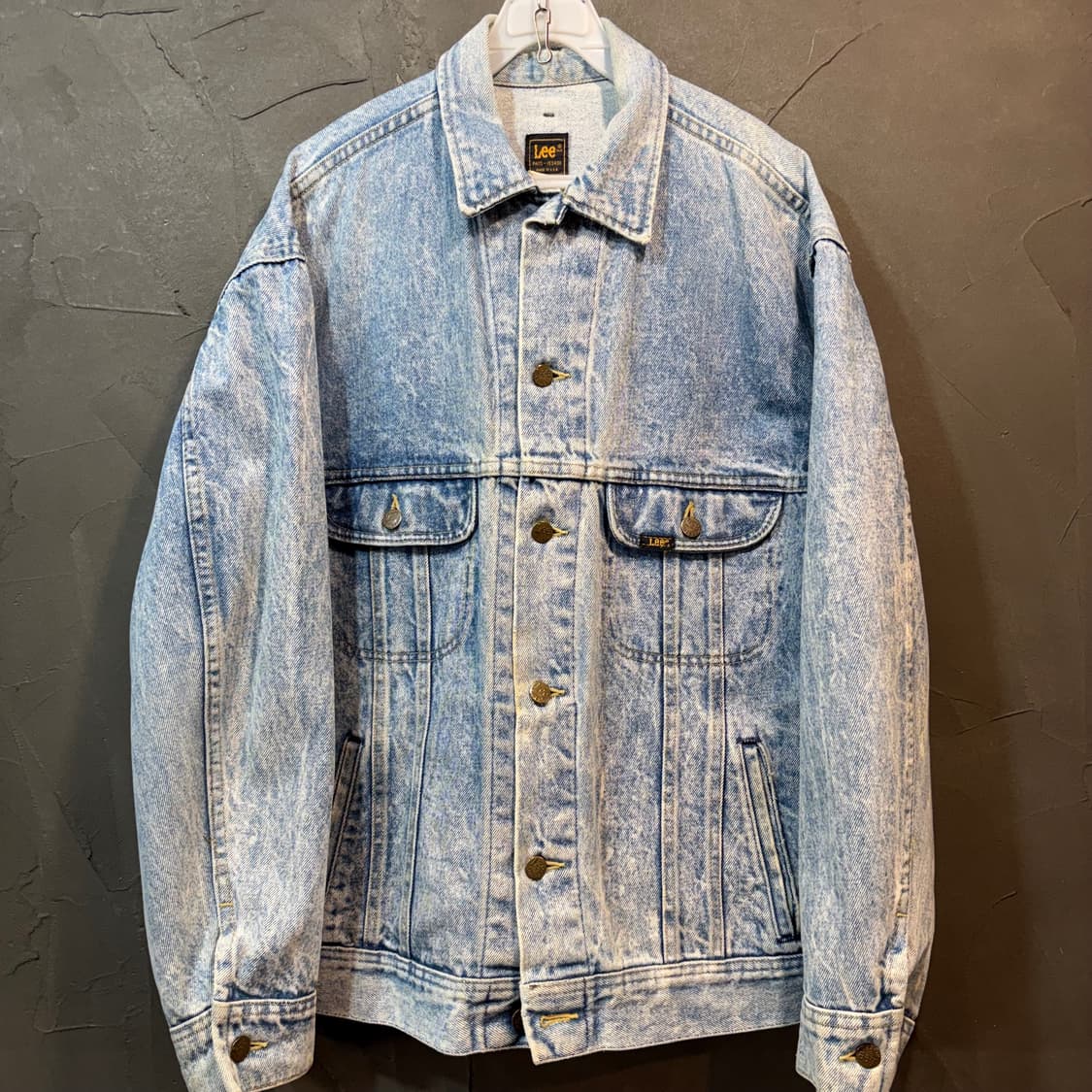 [M] Lee 리 빈티지 워싱 데님 자켓 상품이미지1